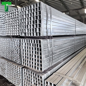 Bán buôn 50x50 mạ kẽm ống thép vuông, hàn ống thép kết cấu, ống thép carbon vuông - Product Image 4