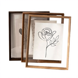 Tablette en bois MDF massif personnalisée, double face transparente, A4 A3, créative, faite à la main, écologique, durable, pour la décoration de la maison - Product Image 2