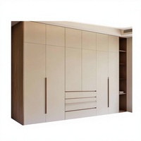 Armoire en bois moderne avec panneaux en mélamine pour la vente en gros et au détail