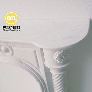 Villa intérieur <span class=keywords><strong>d</strong></span>écor sculpté à la main en marbre blanc <span class=keywords><strong>d</strong></span>'intérieur cheminées en pierre - Product Image 3