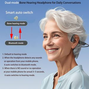 High Quality IPX7 Waterproof Open Ear Bone Conduction <b>Wireless</b> Headphones Sports Earphones with MP3 Mode 16GB Memory - Product Image 4
