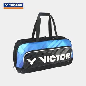 Sac de raquette de badminton durable <span class=keywords><strong>Victor</strong></span> BR9613 en tissu de coton bleu/violet 55L - Product Image 3