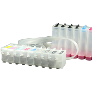 Ocbestjet 9 Màu T1571 - T1579 Hệ Thống Cung Cấp Mực Liên Tục Với Chip CISS Cho Máy In Epson Stylus Photo <span class=keywords><strong>R3000</strong></span> - Product Image 5