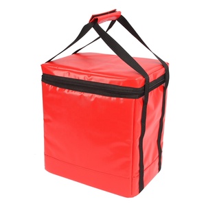Bolsa refrigeradora de entrega de alimentos con aislamiento impermeable para motocicleta, mochila para bicicleta hecha de poliéster con logotipo personalizable, entrega de <span class=keywords><strong>pizza</strong></span> - Product Image 3