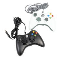 Manette de jeu filaire USB GPD X360L compatible 360 pour PC et téléphone Android avec double vibration et design ergonomique