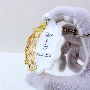 クリエイティブなペアキーホルダー：七夕やバレンタインデーの贈り物に最適な国境を越えて人気の商品 - Product Image 3