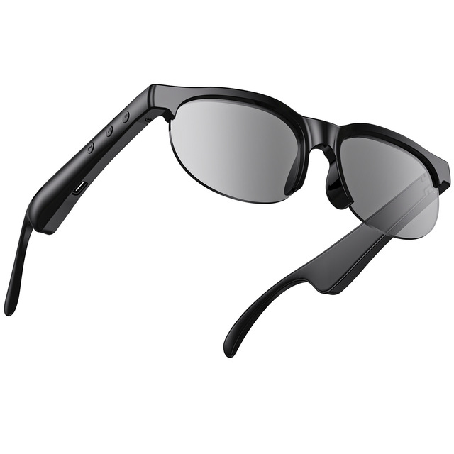 Lightweight Real-time AI Translation Smart Glasses with Phone Calling Music Playing Translating Sunglasses for Business Meeting
