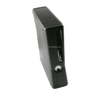 Coque Noire de Remplacement pour Console Xbox 360 S Slim