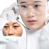 Coussin nasal universel pour masque de ventilation, coussin de pont nasal anti-pression, en silicone souple transparent, accessoire anti-marques de pression