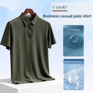 Camiseta <span class=keywords><strong>Polo</strong></span> Profesional Antiolor y Antibacteriana para Trabajo, Absorbente de Humedad, para Hombre, con Logotipo Personalizado, Uniforme - Product Image 1