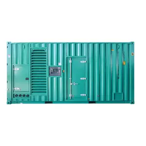 مولدة كهربائية عريضة cummins mtu perkins مولدة كهربائية ديزل ثقيلة 2000kva 1500kva