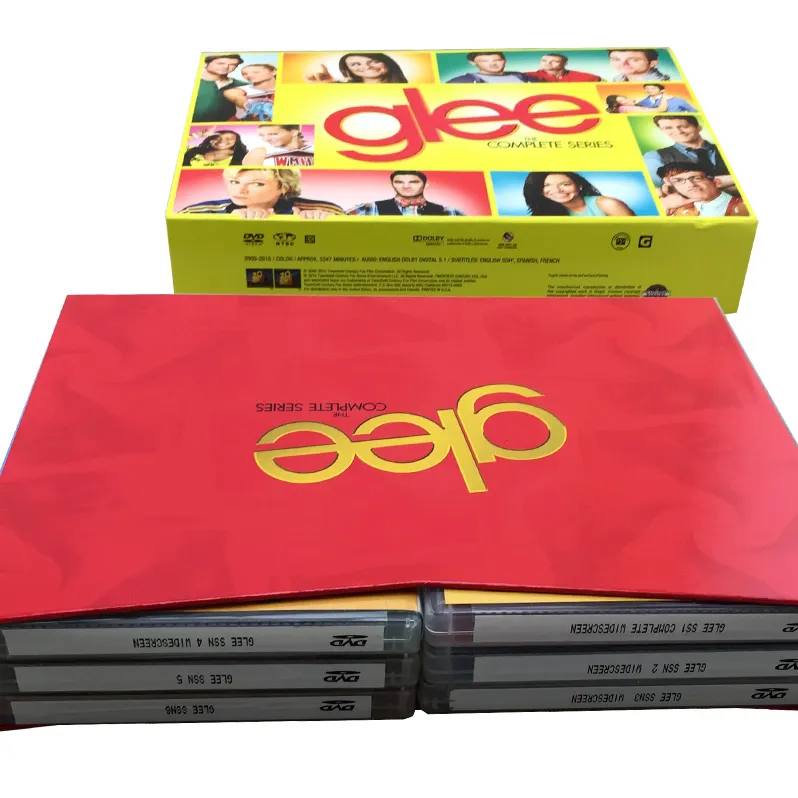Glee La serie completa 34DVD eBay Venta caliente DVD películas serie TV box sets envío gratis a EE. UU./UE/CA suministro de fábrica