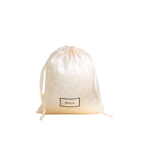 Factory Wholesale Satin Drawstring Bags High Quality Custom Logo Cosmetic <b>Storage</b> Packaging Jewelry Bag Gift - Product Image 3