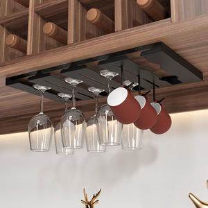 Accesorios de cocina de acero inoxidable 304 a la moda, estante para copas de vino, estante de almacenamiento para copas de vino tinto, soporte para copas de vino - Product Image 1