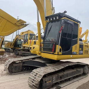 Excavadora usada japonesa Komatsu PC220 de 22 toneladas con bomba de engranajes de caja de cambios a bajo precio - Product Image 1