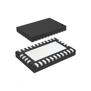 ชิ้นส่วนอิเล็กทรอนิกส์อิเล็กทรอนิกส์ WFQFN แผ่นสัมผัส LM73606RNPR การจัดการพลังงาน (Pmic) 30 WFQFN - Product Image 1