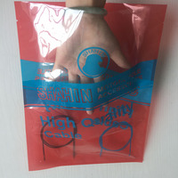 Sac en plastique laminé de haute qualité de couleur orange, scellé sur 3 côtés, en Mylar composé, pour l'emballage de câbles