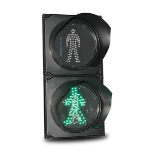 Led Traffic Pedestrian Lights 200mm Red Man Green Man Cross Pedestrian Lights For Sale
