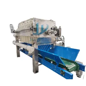 Automatic Plate and Frame Membrane Filter Press Hydraulic Belt Type For Sludge Waste Water Treatment