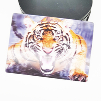 Petite quantité minimale de commande 3D épaisseur matériau dur impression d'image cartes postales lenticulaires affiches