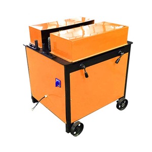 Machine de décapage de rouille pour barres d'acier, équipement de nettoyage de barres et de tuyaux pour le traitement de surface des barres d'armature - Vente chaude - Product Image 1