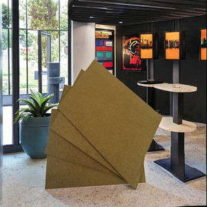 Panneau MDF brut de haute qualité avec surface en placage de bois, résistant à l'humidité, classe E1, design moderne pour utilisation dans le salon - Product Image 3