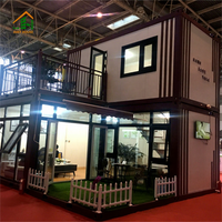 Maison conteneur préfabriquée pliable et écologique de 20 pieds et 40 pieds, bureau, dortoir, mini-maisons avec installation rapide, prête à être expédiée