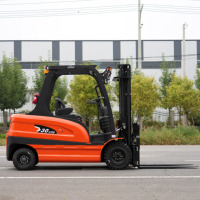 Exportation directe d'usine, chariot élévateur électrique 2 tonnes, 3 tonnes, CPD20, CPD30, CPD40, CPD50, batterie au lithium, chariot élévateur à quatre roues
