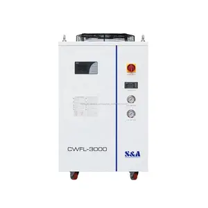 S y un láser industrial enfriador CWFL-3000 de corte por láser de Grabado de la máquina de soldadura