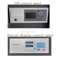 Machine d'essai numérique de compression de béton de mortier de construction en ciment Testeur de pression uniaxial intelligent