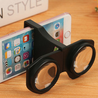 Vente en gros de lunettes pliantes 3D stéréo VR Accessoire de téléphone portable de réalité virtuelle pour films en 3D