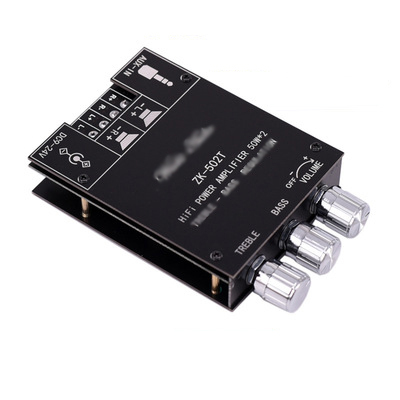 ZK-502T 2x50W TI TPA3116D2 5.0 Digital Power Amplifier Board Class D Stereo Audio Tone Home Theater Equalizer Amp