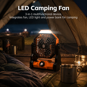 <span class=keywords><strong>พัดลม</strong></span>แบบพกพาพร้อมไฟ LED, <span class=keywords><strong>พัดลม</strong></span>อเนกประสงค์แบบปรับความถี่และปรับความเร็วได้แบบเงียบ - Product Image 1