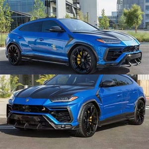 Convient aux pièces modifiées Urus, modèle MS, plaque en fibre de carbone, sortie d'air, 2018-2021 - Product Image 6