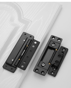 Bisagra de puerta invisible bidimensional Bisagra ajustable oculta de aleación de zinc ecológica Marco de muebles estrecho - Product Image 6