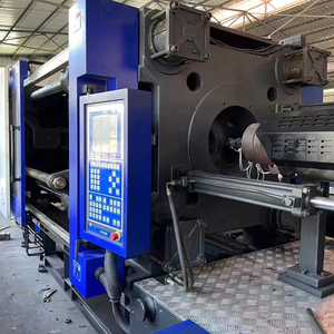Used Haitian Horizontal Plastic Injection Molding <b>Machine</b> 600 Ton with PLC Motor Pump Gearbox Bearing Screw Core Components - Product Image 1