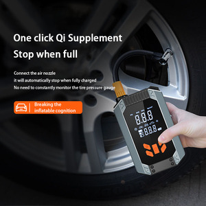 مضخة هواء متعددة الوظائف للطوارئ مع شاحن متنقل للسيارة بقوة 150 رطل لكل بوصة مربعة - Product Image 5