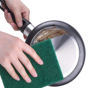 <span class=keywords><strong>Estropajo</strong></span> de Limpieza Resistente para Cocina, Hojas Abrasivas de Nailon <span class=keywords><strong>Verde</strong></span>, Esponja de Limpieza Duradera para Lavar Platos - Product Image 2