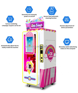 Precooling Fresh Keeping Ice Cream Vending <b>Machine</b> with SDK Function 59 Kinds of Tastes 100 Cups Capacity - Product Image 3