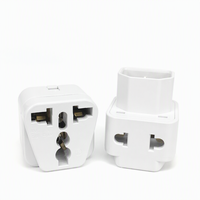 Adaptateur de prise universelle Two One Industrial 10A PDU Socket IEC320 C14, convertisseur de prise électrique, prise électrique CE RoHS pour 110-250V