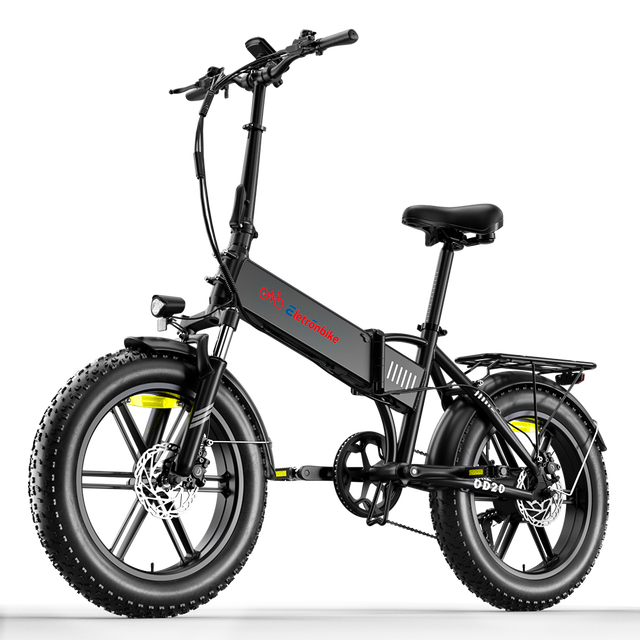Step-Through Style EU Warehouse 250W Folding Ebike 48V 13Ah 20" Fat Tire Electric Bicycle Adult 100KM Range Urban Commuter CE