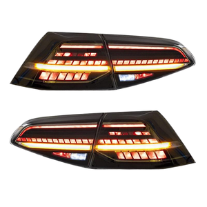 Fanale Posteriore a LED per Volkswagen Golf 7 2013-2020, Luce Posteriore Golf 7.5, Luce di Stop e Freno, Segnale Dinamico Animato, Accessorio Auto - Product Image 1