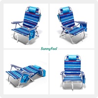 5 Positions Réglable Portable Pliant Sac À Dos Inclinable Salon Camping Chaises De Plage