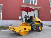 Rouleau à tambour simple industriel de 4 tonnes - Compacteur vibratoire haute puissance pour chantiers de construction