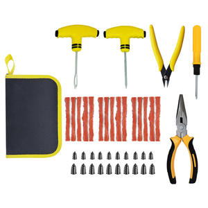 Kit de Reparación de Neumáticos Wantu, Juego de 12 Piezas de Acero para Autos, Motocicletas, Camionetas, Viajes Familiares por Carretera - Product Image 5