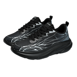 Zapatos Deportivos Casuales Unisex para Hombre, Ligeros, Antiolor, Material de Malla, Plantilla EVA Cómoda, con Cordones, Antideslizantes, Suaves - Product Image 1