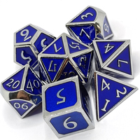Gros Engrenages En Métal Steampunk Dés MDN Jeu De Rôle Dés, Dungeons & Dragons RPG & Pathfinder Dés En Métal Ensemble