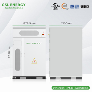 Batteries à refroidissement liquide GSL ENERGY 232KWH avec onduleur 125KVA, système de stockage d'énergie ESS tout-en-un pour l'industrie et le commerce - Product Image 6