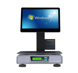 बिक्री के बिंदु के साथ बिजली के पैमाने पुंटो डे venta 15.6 इंच चोर bascula 15.6 pulgadas - Product Image 2