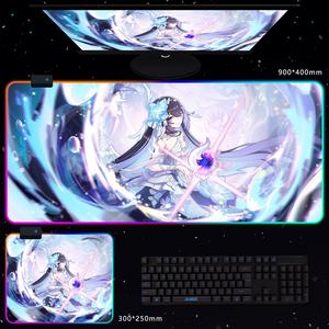 Alfombrilla de Ratón para Juegos Extra Grande XXL de 90x40 cm, de Goma de 2 mm de Grosor, No Tóxica, para PC/Teclado, en Existencia - Product Image 1